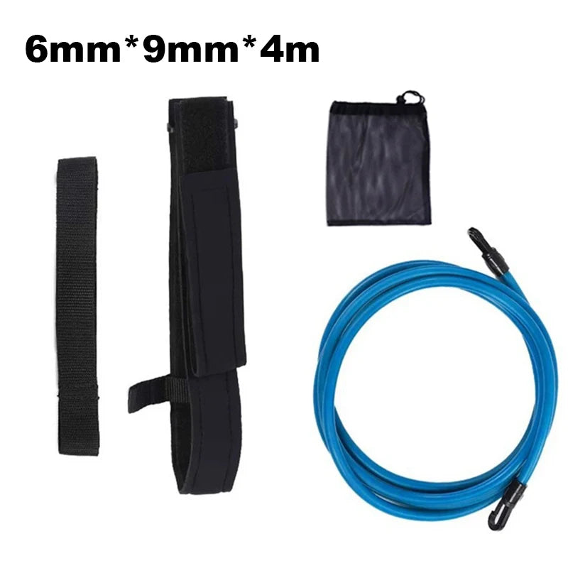 Swim Resistance Training Belt – Adjustable 4M Elastic