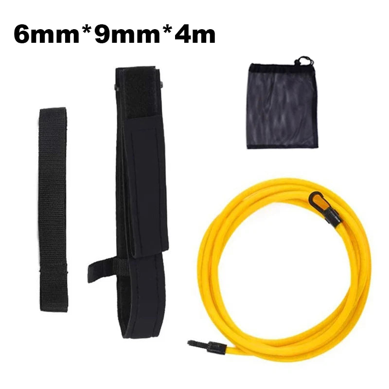 Swim Resistance Training Belt – Adjustable 4M Elastic